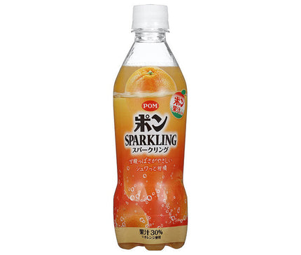 Ehime Beverage POM Sparkling Bouteille en plastique de 410 ml x 24 bouteilles