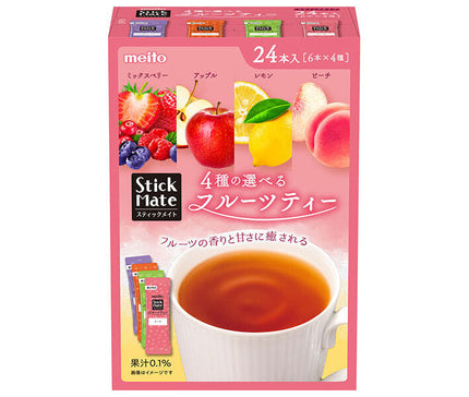 Meito Sangyo Stick Mate Fruit Assortment 24P x 6 boxes 