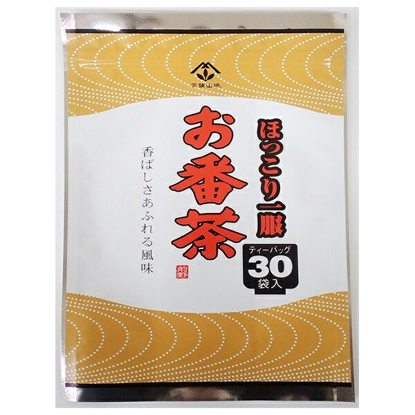 山城物産 ほっこり一服 お番茶 ティーバッグ 90g(30袋)×20袋入【日本出荷】