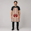 Palestinian Tatreez Cooking Apron – Traditional Embroidered Heritage Kitchen Apron with Pocket
