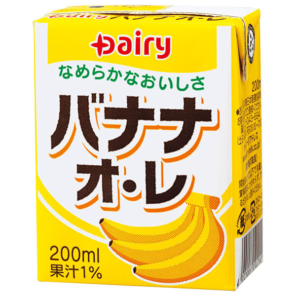 Minami Nippon Dairy Cooperative Dairy Banana Au Lait 200ml paper pack x 24 bottles [shipped in Japan]