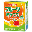 Minami Nippon Dairy Cooperative Dairy Fruit Mix 200ml paper pack x 24 pieces [shipped in Japan]