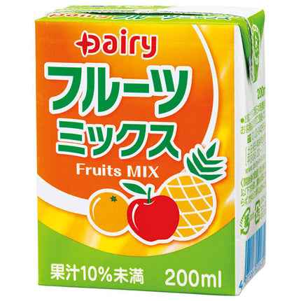 Minami Nippon Dairy Cooperative Dairy Fruit Mix 200ml paper pack x 24 pieces [shipped in Japan]