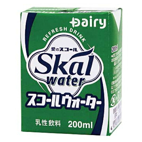 Minami Nihon Dairy Cooperative Squall Water 200ml Paper Carton x 24 [Ships from Japan]