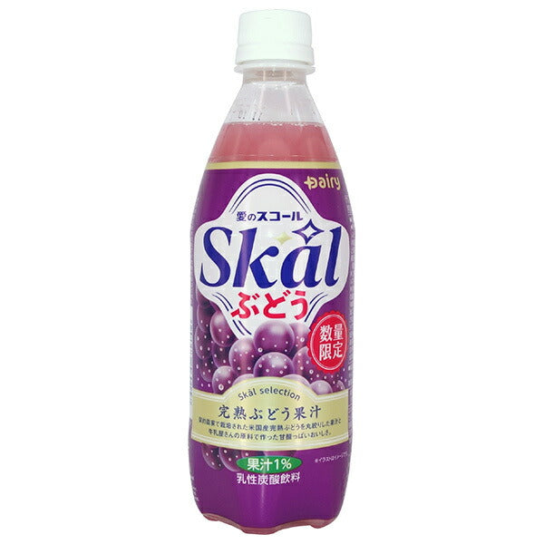 南日本酪農協同 スコール ぶどう 500mlペットボトル×24本入【日本出荷】