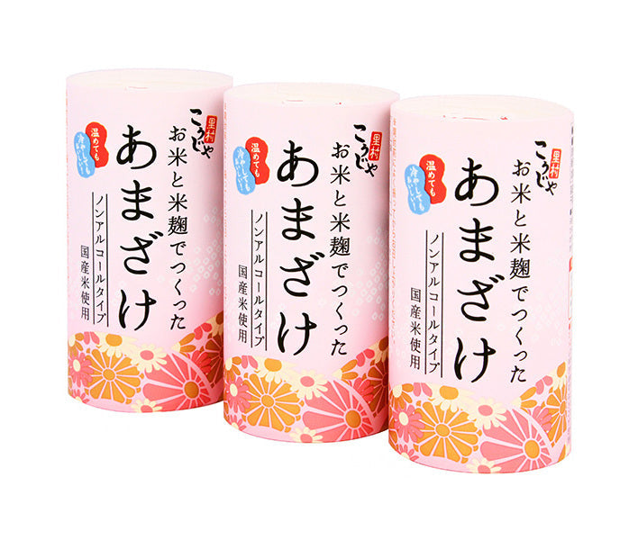 Kosa Foods Kojiya Satomura Amazake made with rice and rice malt 125ml cart can x 3P x 10 pieces [Shipped in Japan]