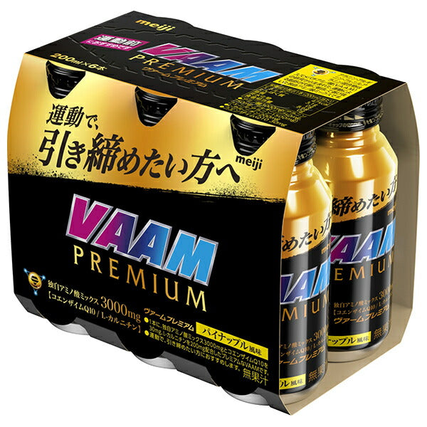 Meiji Vaarm Premium (pack de 6) 200ml x 6 bouteilles x 5 packs