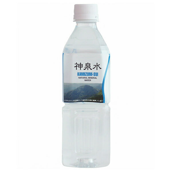 Eau Yamaki Jozo Shinsen Bouteilles PET de 500 ml x 24 bouteilles 