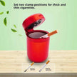 Smokeless Ashtray Air Purifier – Aluminum Alloy Rechargeable Design for Car, Home & Office