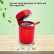 Smokeless Ashtray Air Purifier – Aluminum Alloy Rechargeable Design for Car, Home & Office