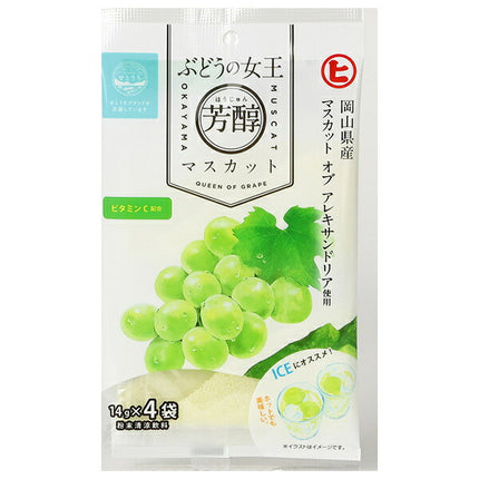Higuchi Seika Grape Queen Mellow Muscat (14g x 4 bags) x 20 pieces [Shipped in Japan]