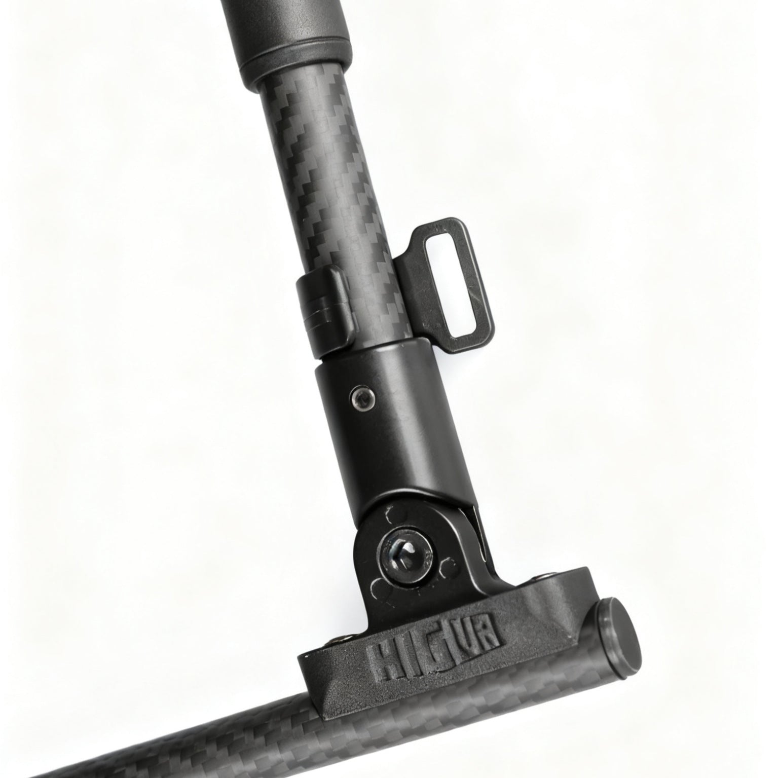 VR Shooting Game Gun Stock Mount for Meta Quest 3 and 3S Carbon Fiber Bracket
