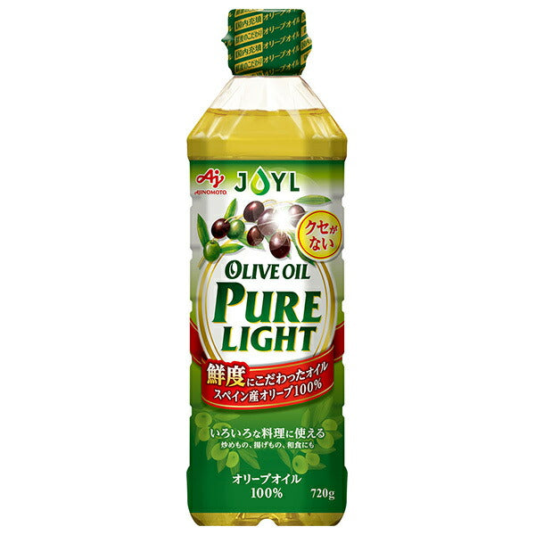 J-Oil Mills AJINOMOTO Olive Oil PURELIGHT 720g x 8 pieces [Shipped in Japan]