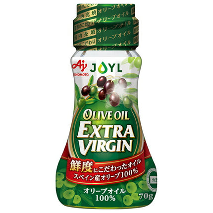 J-オイルミルズ AJINOMOTO オリーブオイルエクストラバージン 70g瓶×15本入【日本出荷】