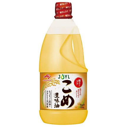 J-Oil Mills AJINOMOTO Kome Tomi Oil 1300g x 6 pieces [Shipped in Japan]
