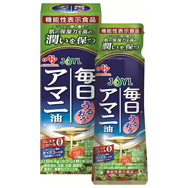 J-オイルミルズ 毎日アマニ油 90gペットボトル×8本入【日本出荷】