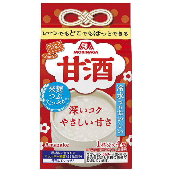 Morinaga & Co. Amazake 4 bags x 10 bags [shipped in Japan]