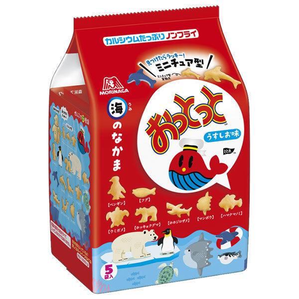Morinaga & Co. Ottto Light Shio Flavor 5 bags x 10 bags [shipped in Japan]