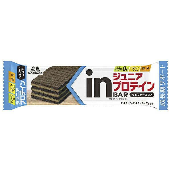 森永製菓 inバー ジュニアプロテイン ココア 12本入【日本出荷】