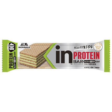 Morinaga & Co. en barre protéinée matcha x 12 pièces 
