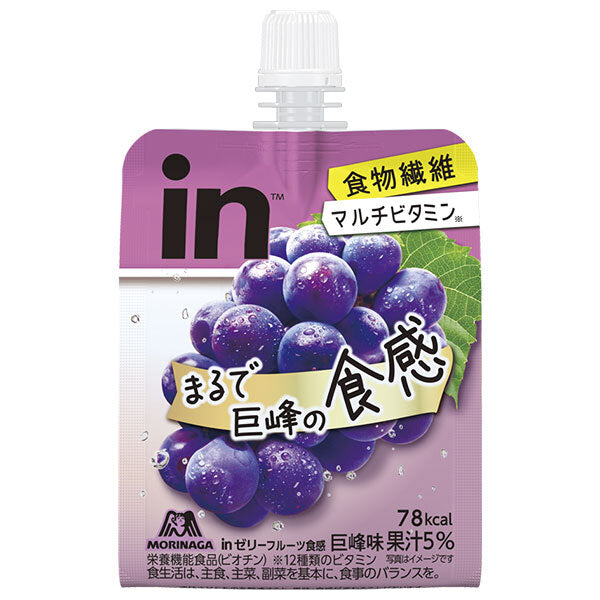 Morinaga & Co. in jelly fruit texture Kyoho 150g pouch x 36 pieces [shipped in Japan]