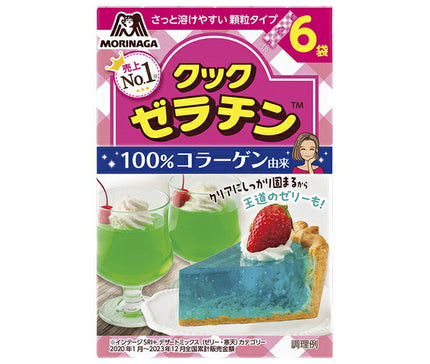 Morinaga & Co. Cook Gelatin 30g (5g x 6 bags) x 6 pieces 