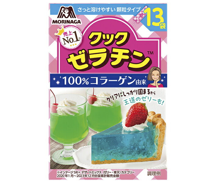 森永製菓 クックゼラチン 65g(5g×13袋)×4個入【日本出荷】