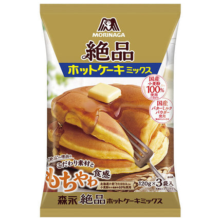 Morinaga & Co. Exquisite Pancake Mix 360g (120g x 3 bags) x 24 boxes [shipped in Japan]