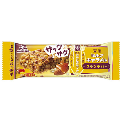 森永製菓 ミルクキャラメル クランチバー 12本入