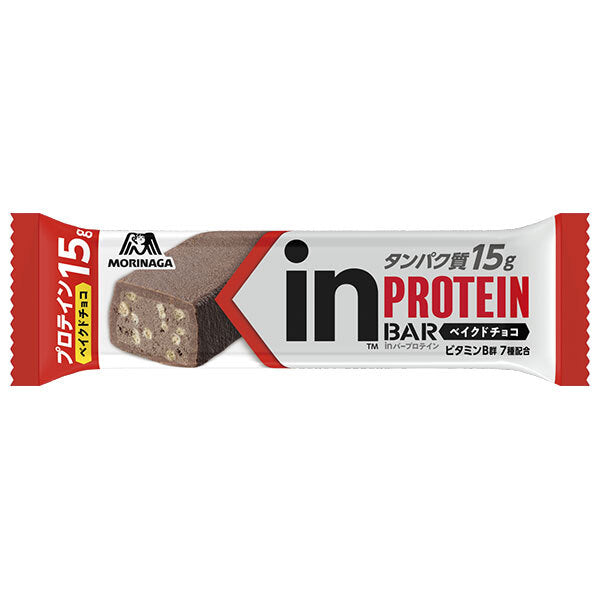 Morinaga & Co. en barre protéinée au chocolat cuit au four 12 pièces 