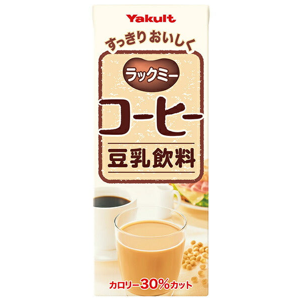 Yakult Luck Me Coffee 200ml paper pack x 24 bottles [shipped in Japan]