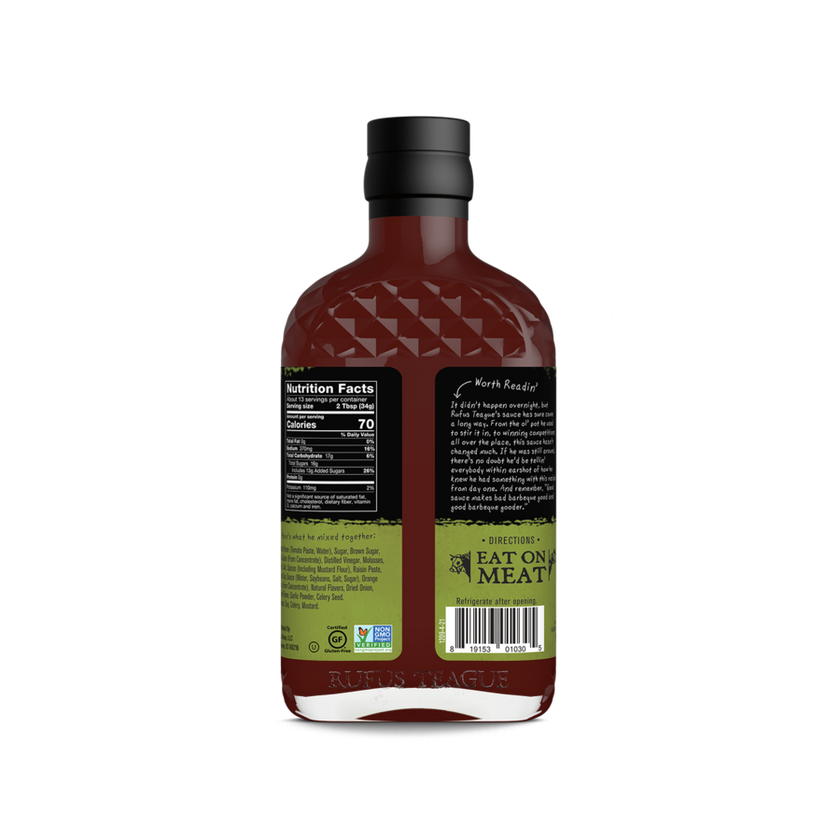 Rufus Teague Smoky Apple BBQ Sauce