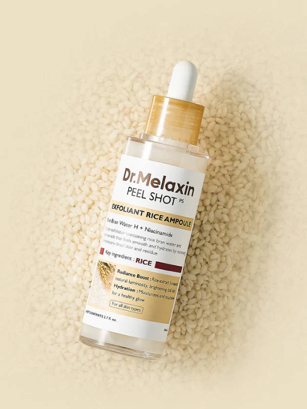 Dr.Melaxin Peel Shot Exfoliating White Rice Ampoule 80ml
