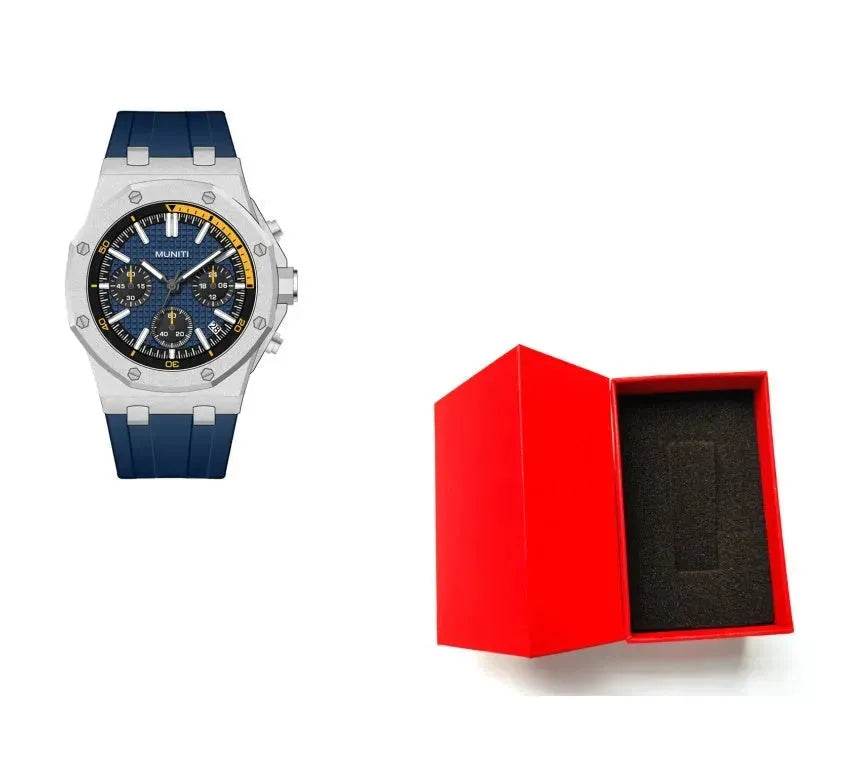 Watch Male Quartz Watch Waterproof Night Light
