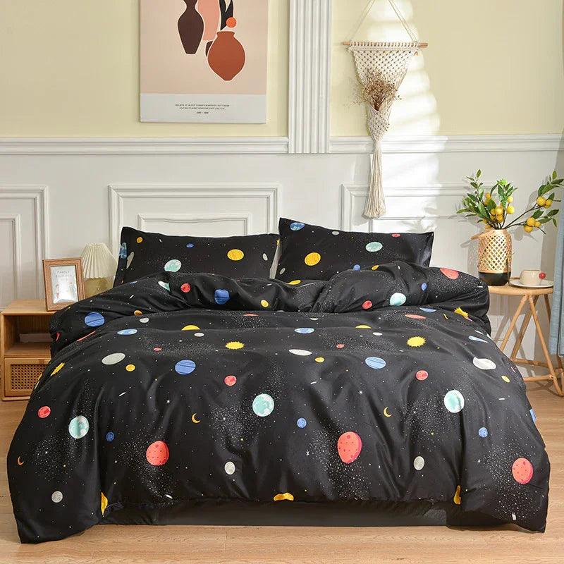 Brushed Single Duvet Cover Student Dormitory Quilt Cover Bedding