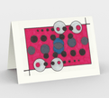 Set of 3 Blank Greeting Cards | 5 x 7 | Retro
