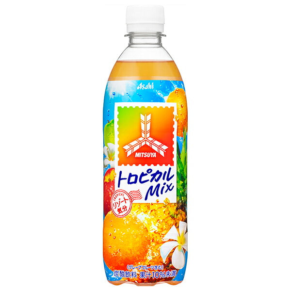 Asahi Beverage Mitsuya Tropical Mix 500ml plastic bottle x 24 bottles [shipped in Japan]