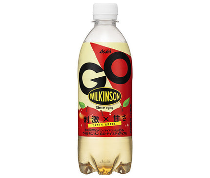 アサヒ飲料 ウィルキンソン GO テイスティアップル 490mlペットボトル×24本入