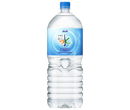 Asahi Beverages Delicious Water Natural Mineral Water 2L PET Bottle x 9 