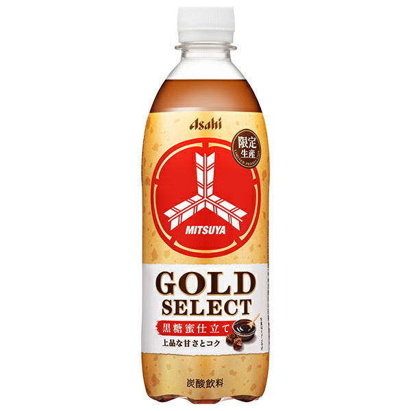 [全品5%OFF! 1/15 開始! ] アサヒ飲料 三ツ矢 GOLD SELECT 500mlペットボトル×24本入