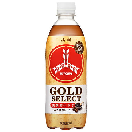 [5% OFF all items! Starting 1/15! ] Asahi Soft Drinks Mitsuya GOLD SELECT 500ml PET bottle x 24 bottles 