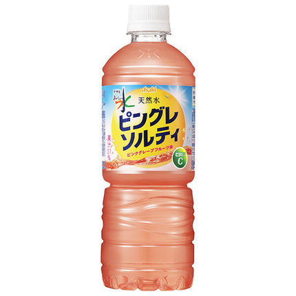 Asahi Beverages Delicious Water Natural Mineral Water Pingresolty 600ml PET Bottle x 24 Bottles 