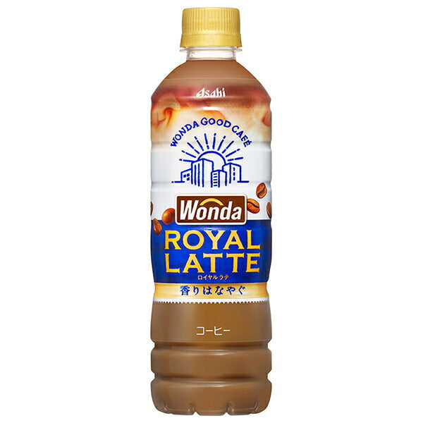 Asahi Beverages WONDA Royal Latte 500ml plastic bottle x 24 bottles [shipped in Japan]
