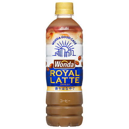 Asahi Beverages WONDA Royal Latte 500ml PET bottle x 24 bottles 