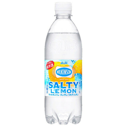 Asahi Soft Drinks Wilkinson Tansan Salty Lemon 500ml plastic bottle x 24 bottles [shipped in Japan]