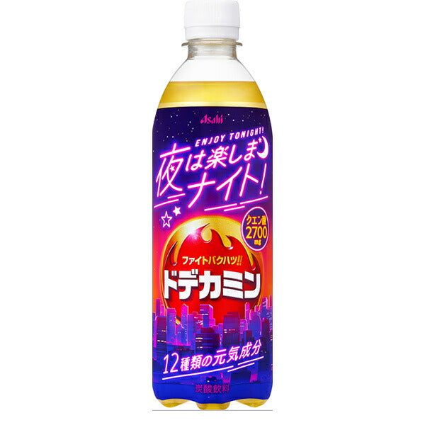 Asahi Beverage Dodecamine Fun night! 500ml plastic bottles x 24 bottles [shipped in Japan]