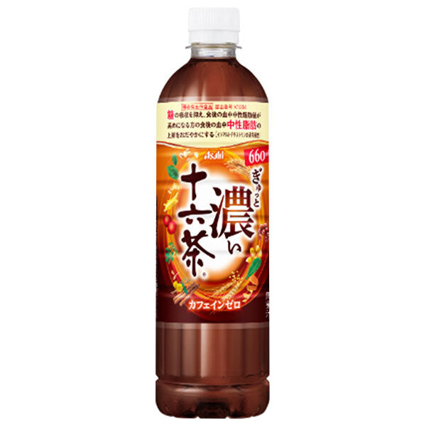 アサヒ飲料 ぎゅっと濃い 十六茶 660mlペットボトル×24本入【日本出荷】