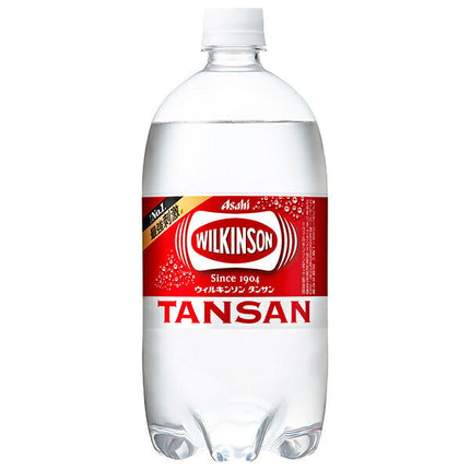 Asahi Soft Drinks Wilkinson Tansan 1L plastic bottle x 12 bottles [shipped in Japan]