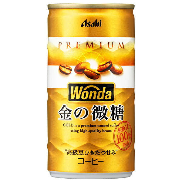 Asahi Soft Drinks WONDA Kin no Mito 185g can x 30 pieces [Shipped in Japan]