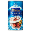 アサヒ飲料 WONDA(ワンダ) アイスマウンテン 185g缶×30本入【日本出荷】